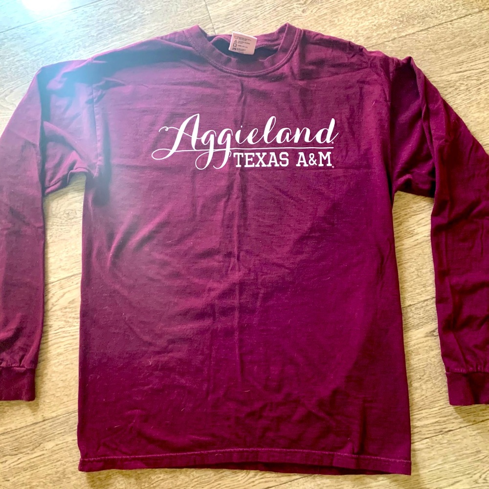 Comfort Colors Aggieland LS shirt